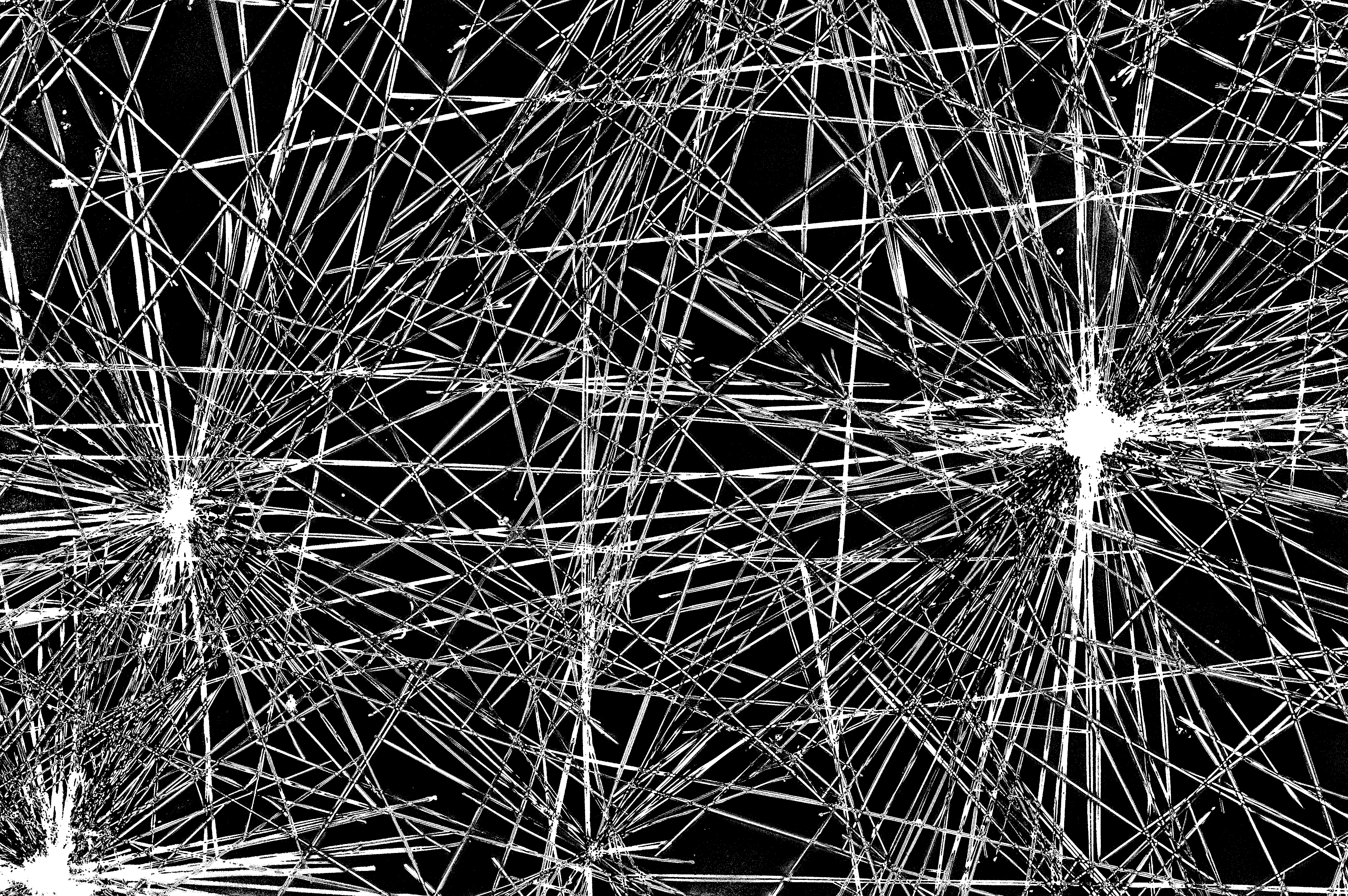 caffeine from 2-propanol, field of view = 1.3x0.8 mm