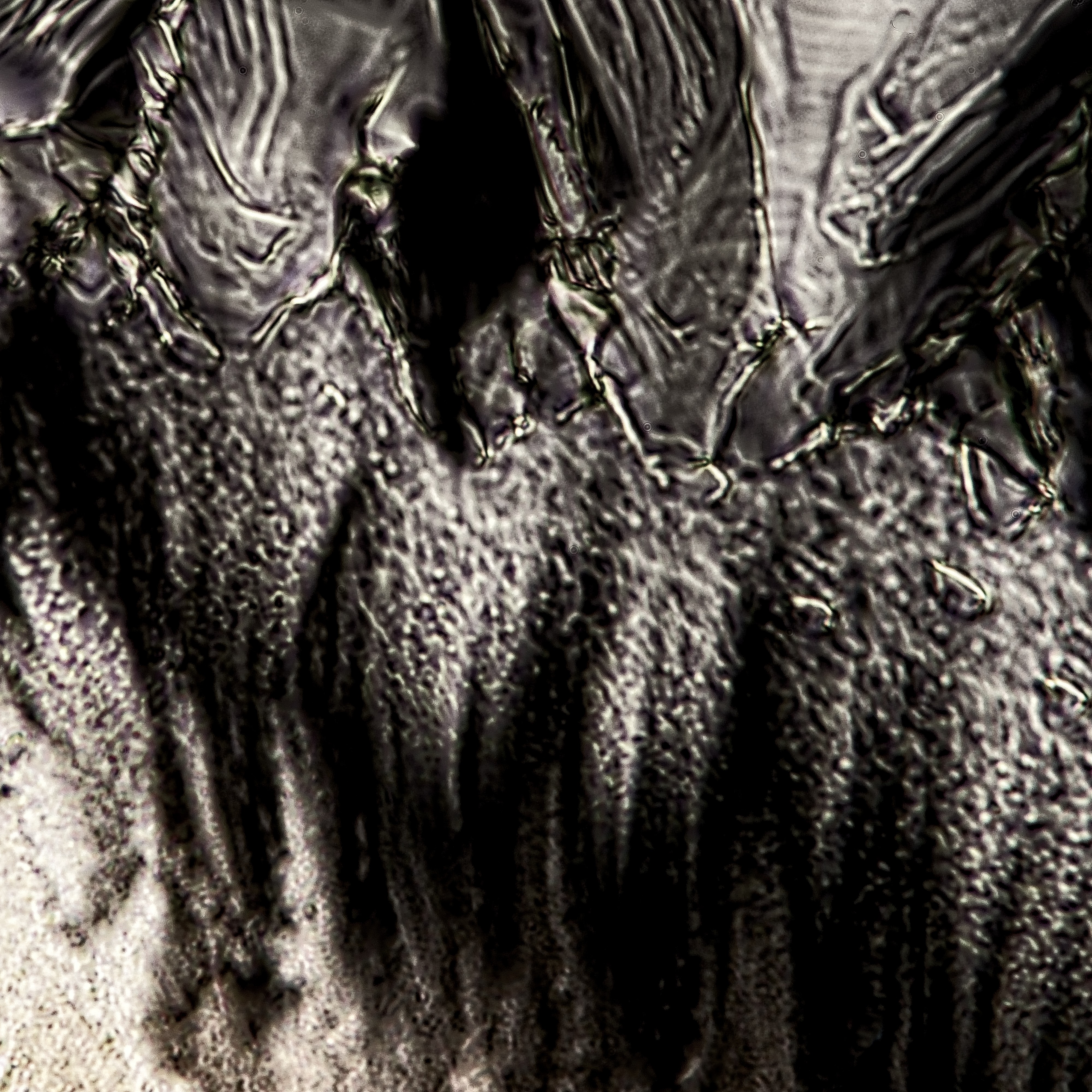 saccharose from water, 3d aged, field of view not documented