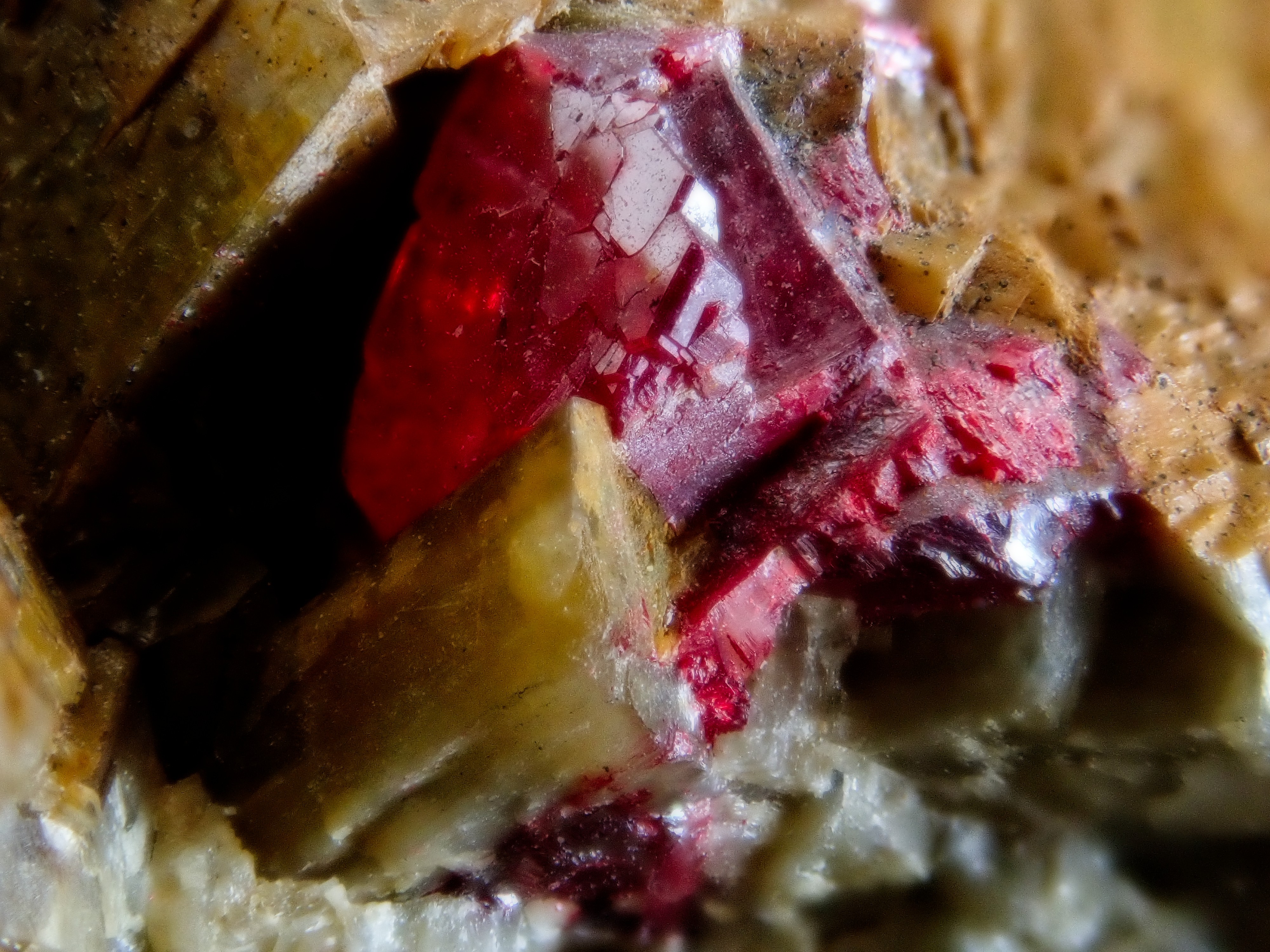 Cinnabar, Erzberg (Austria)