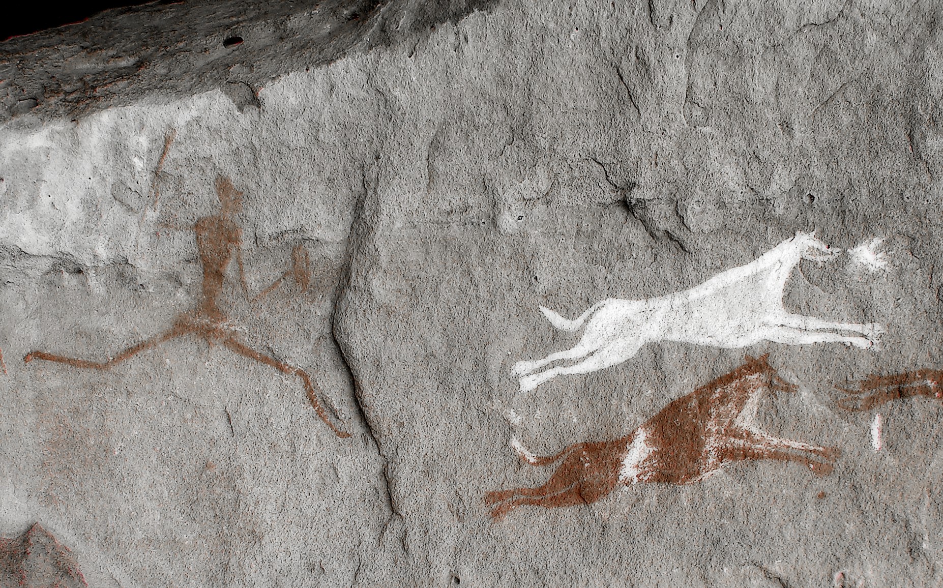 Petroglyphs in the southwestern Fezzan