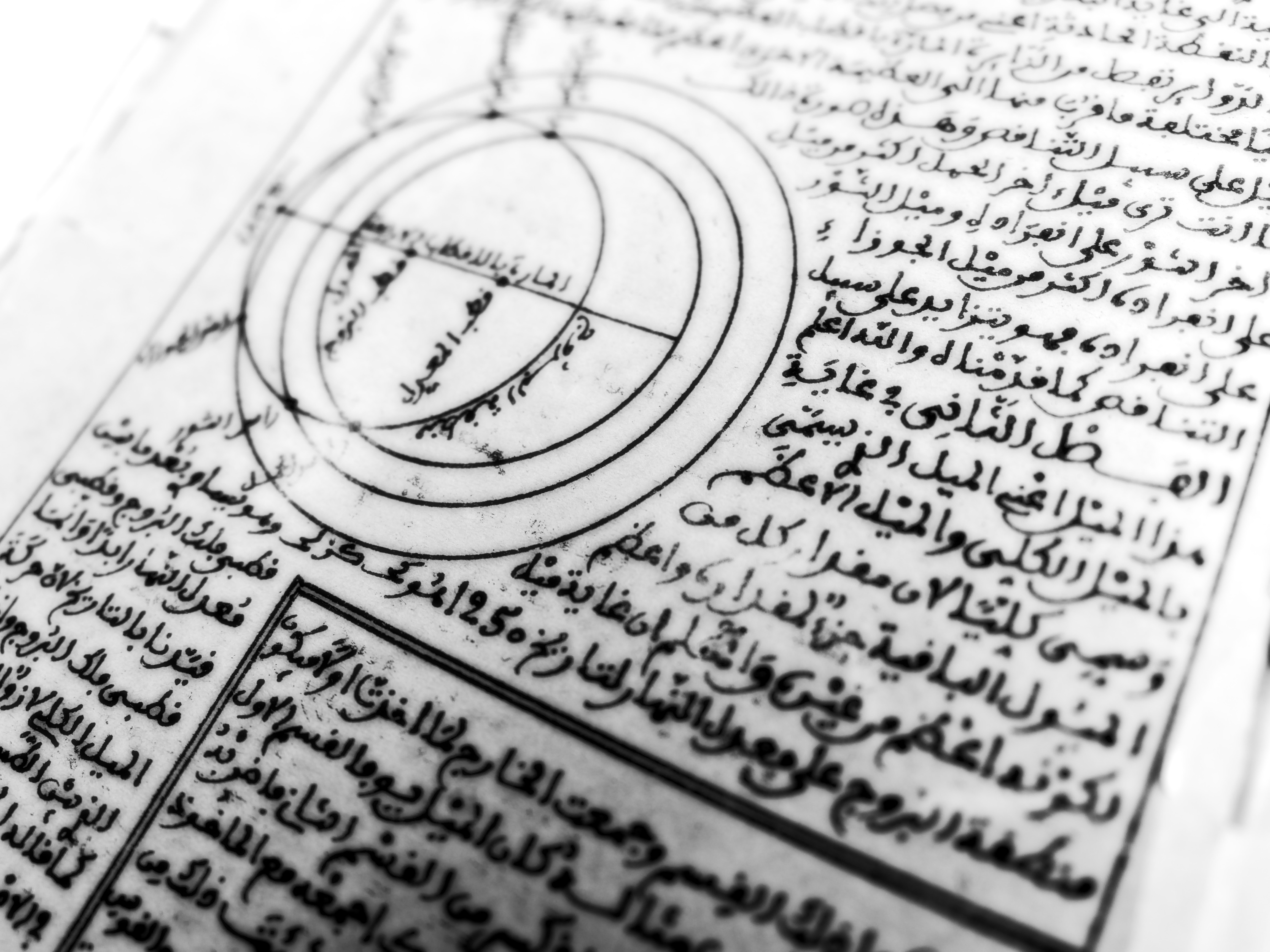 in a library of Chinguetti, Mauritania